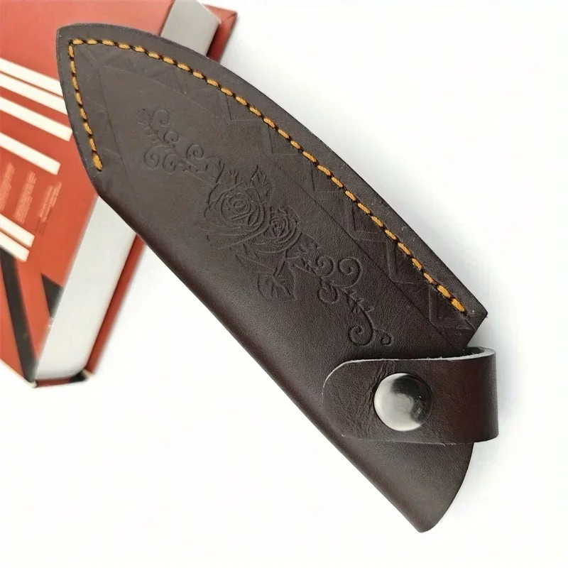 Vintage Collectible Knife - جراب جلدي لتخزين الأدوات، غطاء محمول