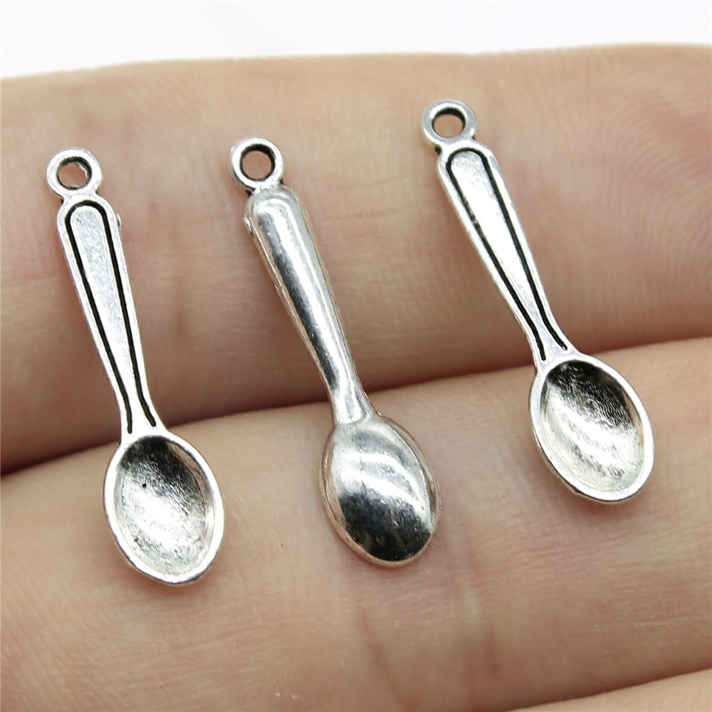 Vintage Collectible Spoons - WYSIWYG 40 قطعة 24x6 مللي متر