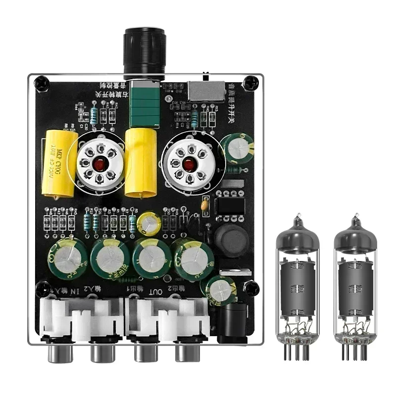 Tube Amplifier Part - مضخم صوت أنبوبي محسن 6K4، مكبرات