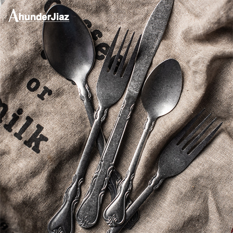 Vintage Collectible Spoons - سكين وشوكة ملعقة عتيقة مصنوعة يدويًا