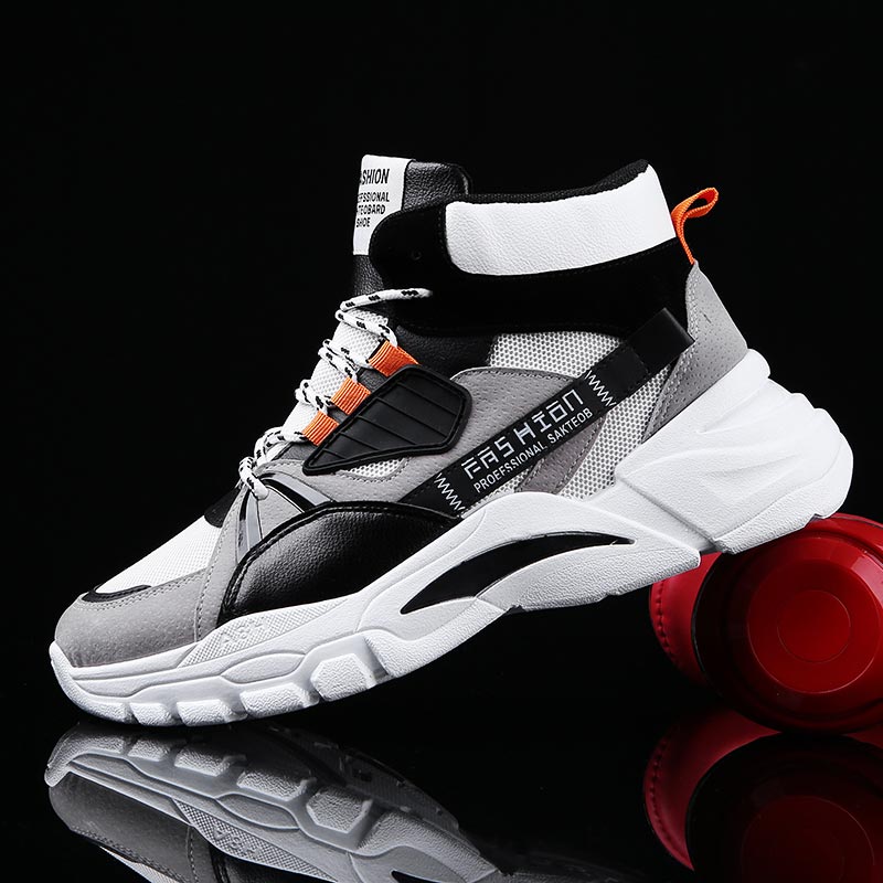 Collectible Vintage Wine - Hightop الصيف الرجال الأحذية الرياضية الرجل