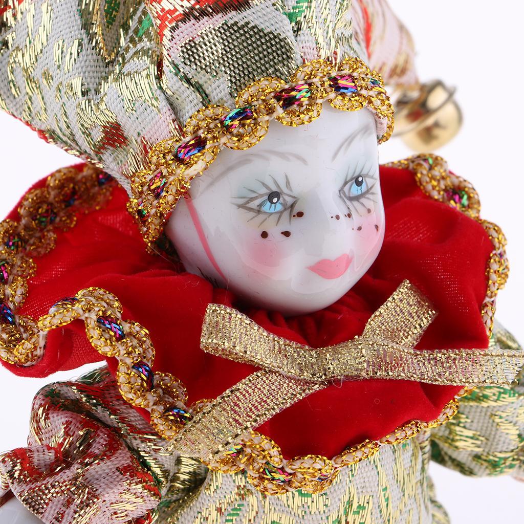Vintage Collectible Porcelain Dolls - دمية بورسلين مثلثة الشكل 5 بوصات