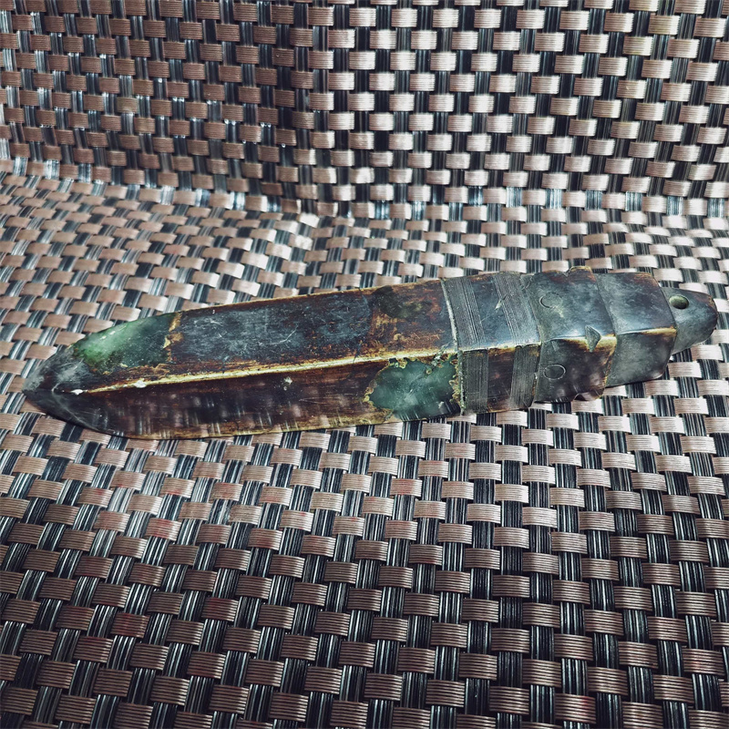 Collectible Vintage Tools - إزميل اليشم على شكل مربع صيني