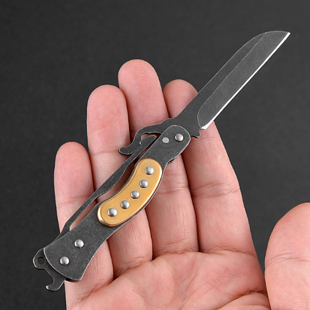 أداة قطع قابلة للطي بتصميم عتي - مراجعة Vintage Collectible Knife وسعره