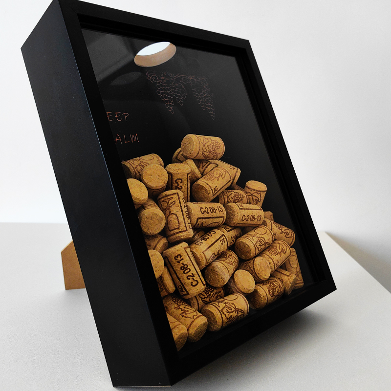 إطار عرض الفلين النبيذ الأحمر  - مراجعة Collectible Vintage Wine وسعره