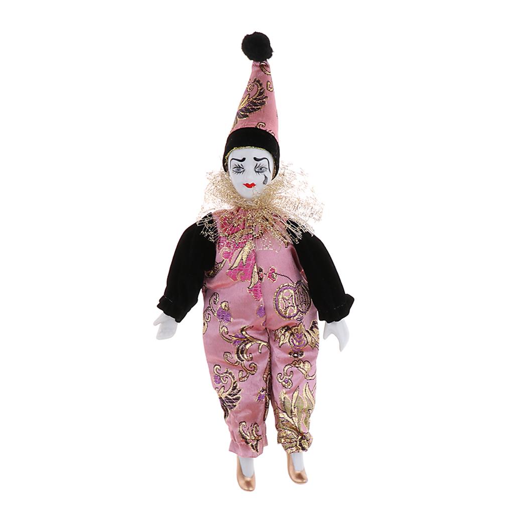 دمى مهرج من البورسلين بطول 22  - مراجعة Vintage Collectible Porcelain Dolls وسعره