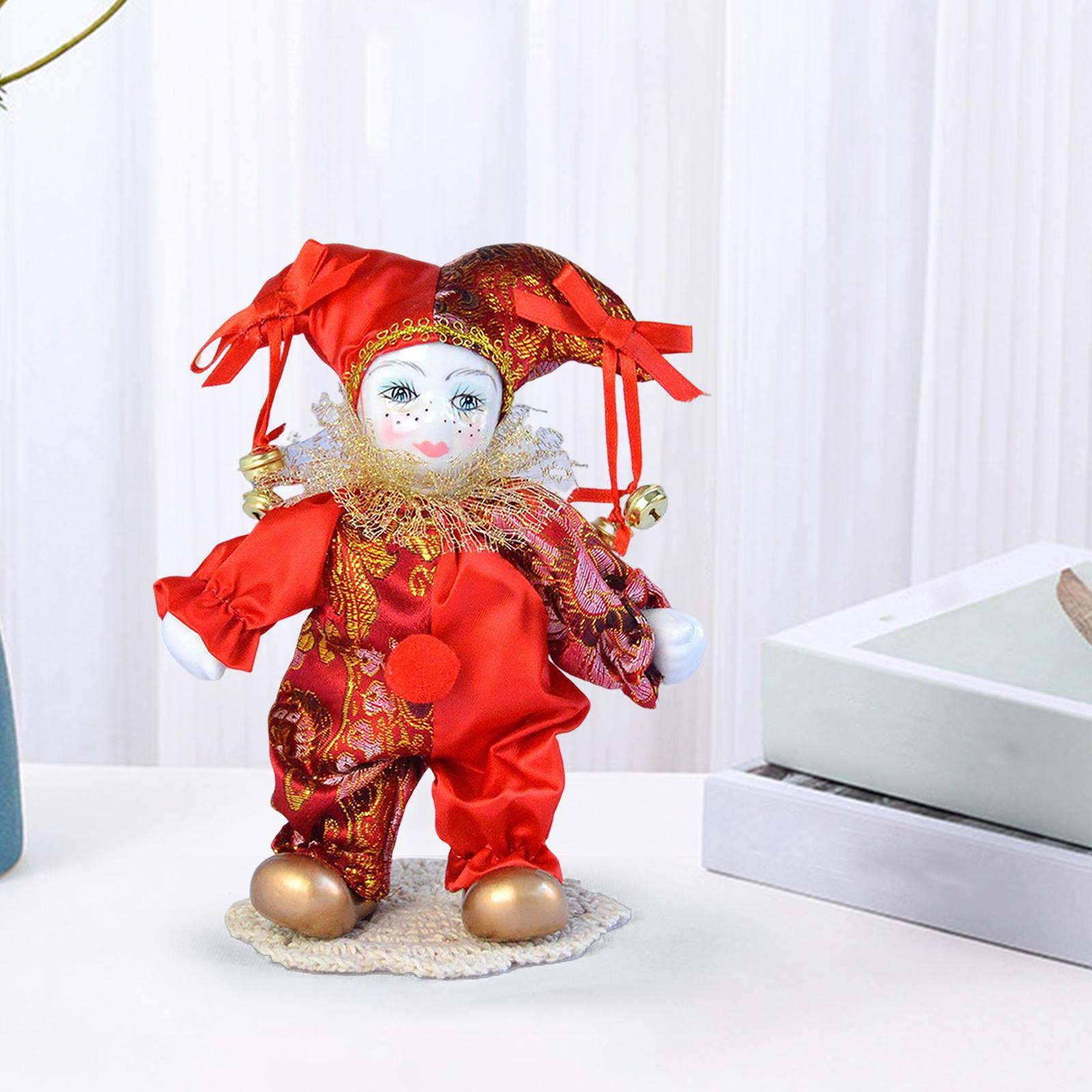 دمية هارليكوين عتيقة ، دمية عت - مراجعة Vintage Collectible Porcelain Dolls وسعره