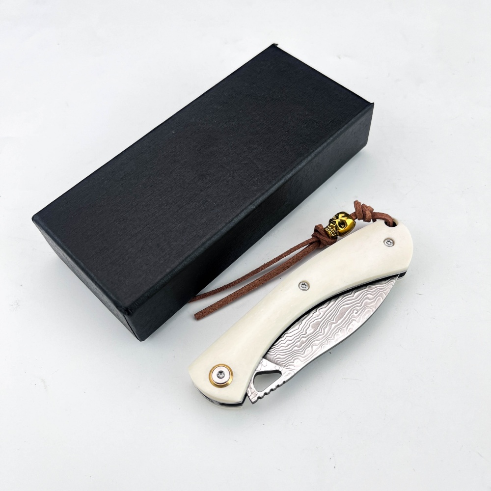 سكين جيب قابل للطي صغير من الف - مراجعة Vintage Collectible Knife وسعره