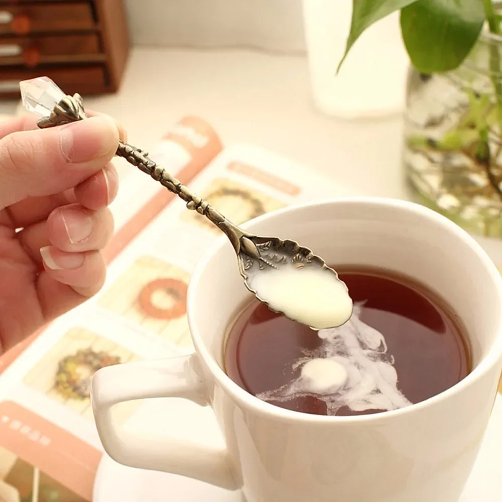 6 قطعة مجموعة الآيس كريم ملعقة - مراجعة Vintage Collectible Spoons وسعره