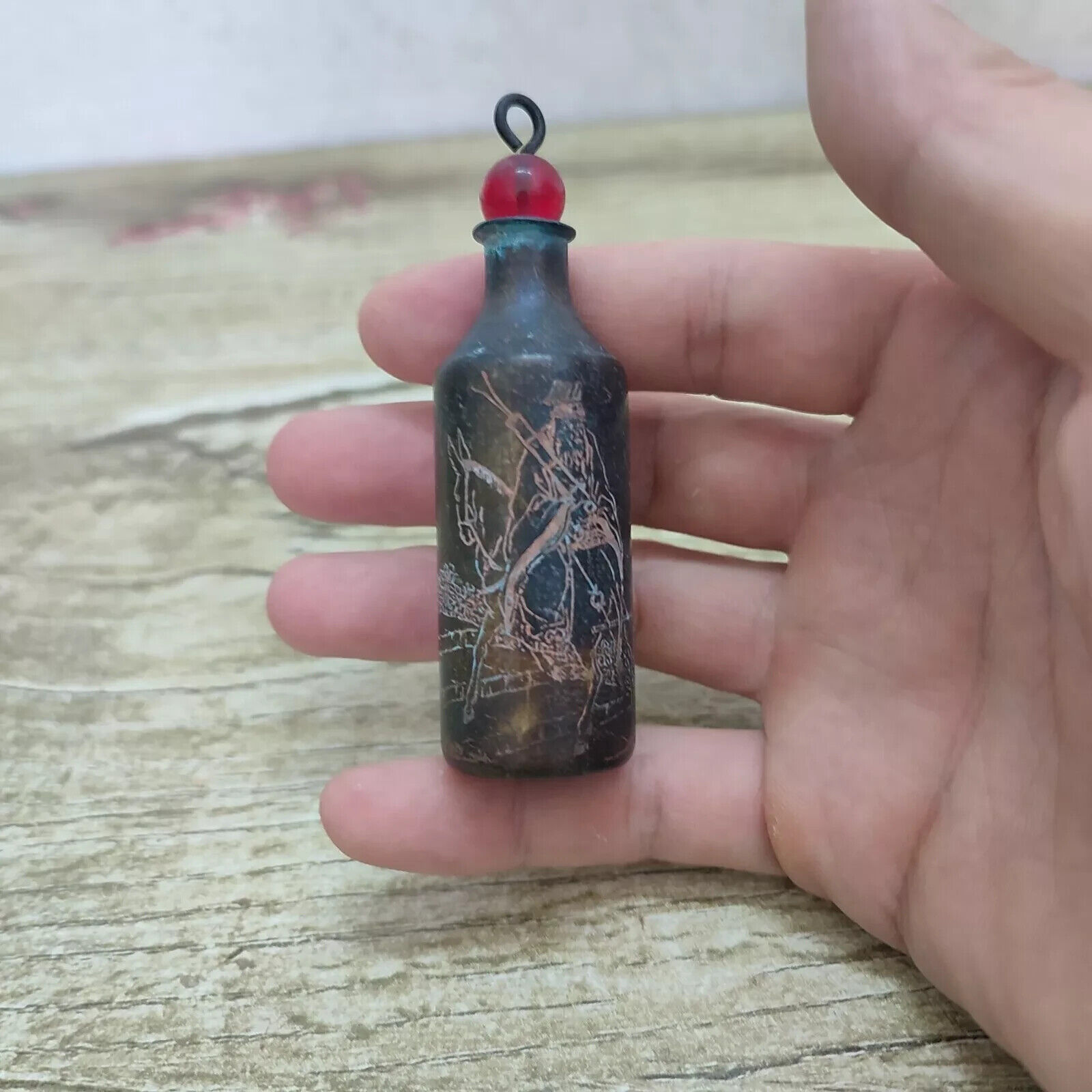 الصينية العتيقة خمر النحاس منح - مراجعة Vintage Collectible Bottles وسعره