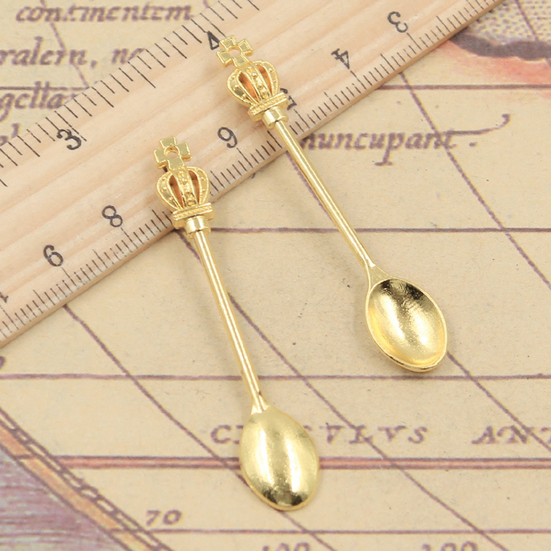 10 قطعة ملعقة تاج المطبخ السحر - مراجعة Vintage Collectible Spoons وسعره