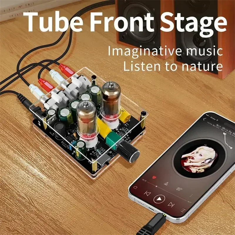 مضخم صوت أنبوبي محسن 6K4، مكبر - مراجعة Tube Amplifier Part وسعره