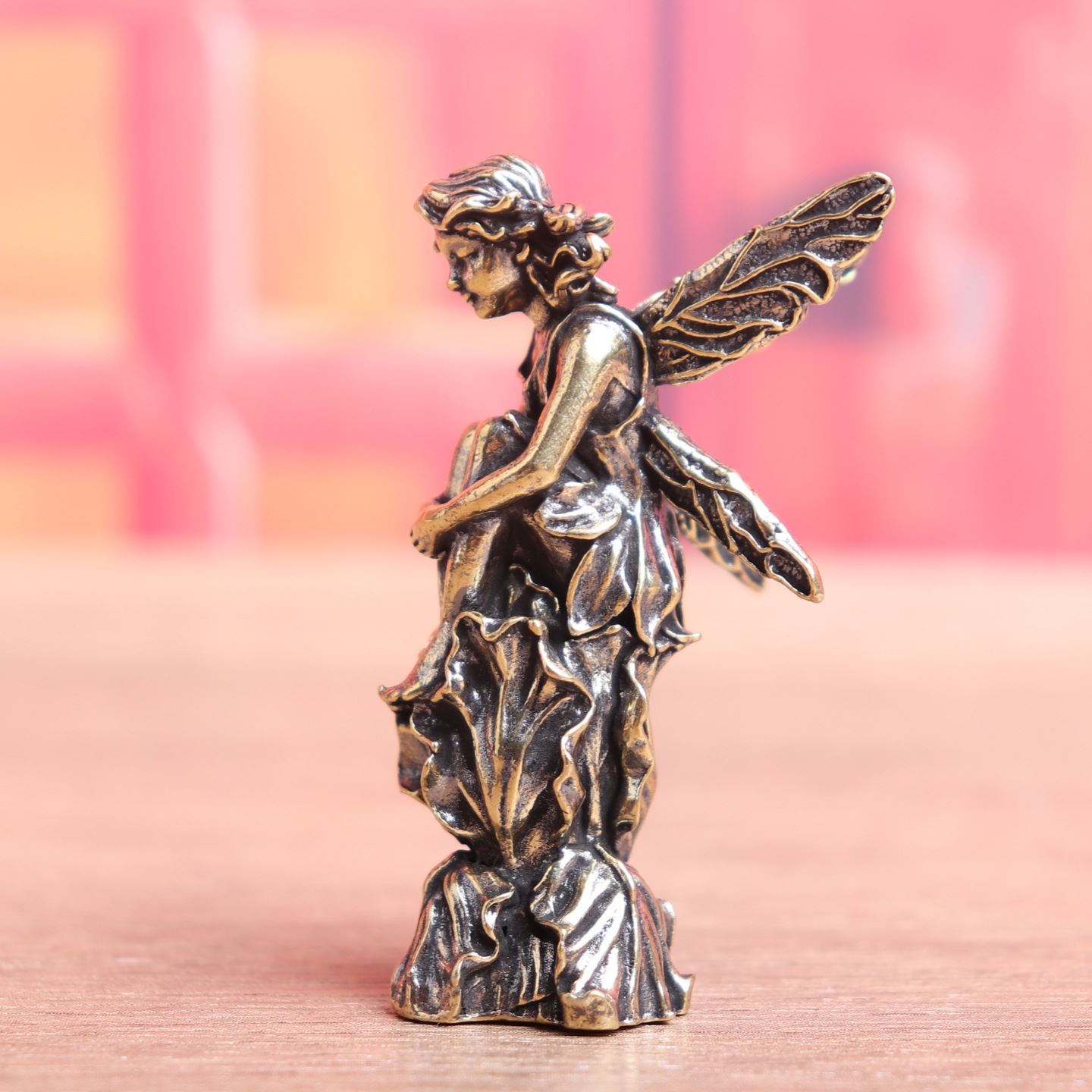 تمثال جنية نحاسي عتيق للديكور  - مراجعة Vintage Fairy Figurines Collectible وسعره