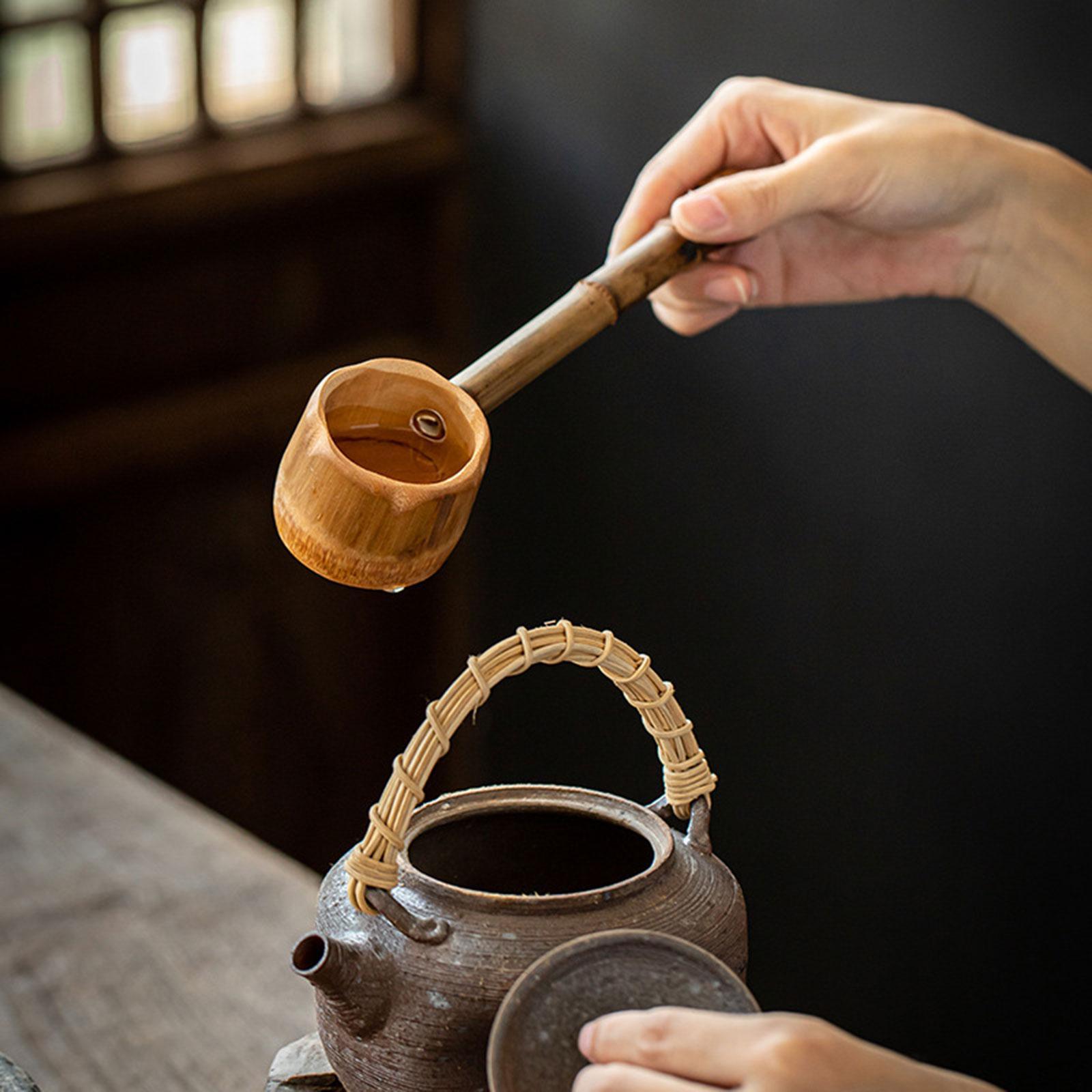 مغرفة ماء من الخيزران، ملعقة ب - مراجعة Vintage Collectible Spoons وسعره