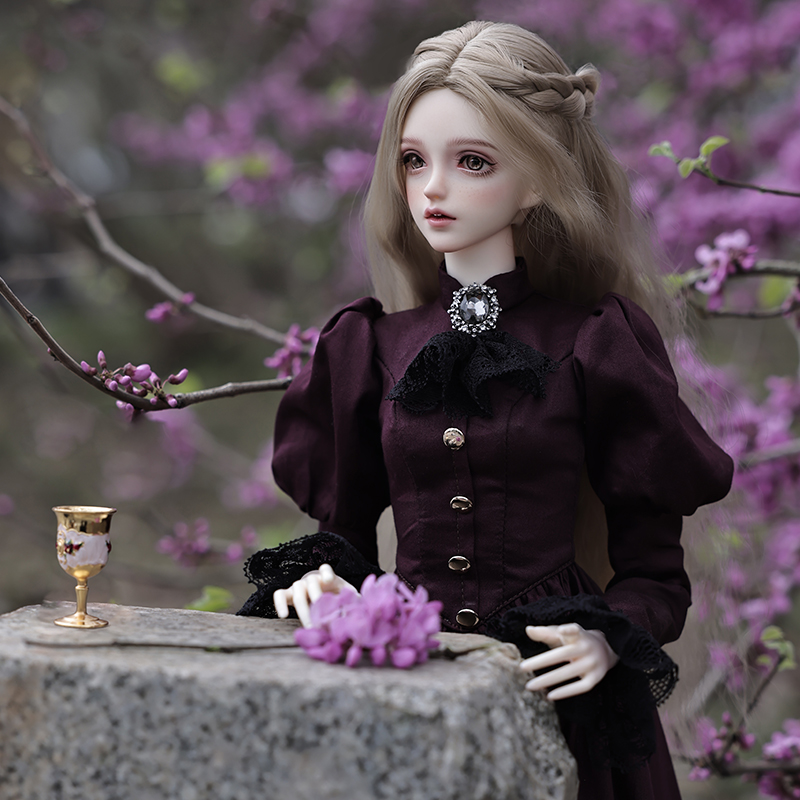 دمية إلينا BJD 1/3 جميلة أنيقة - مراجعة Vintage Toys Collection وسعره