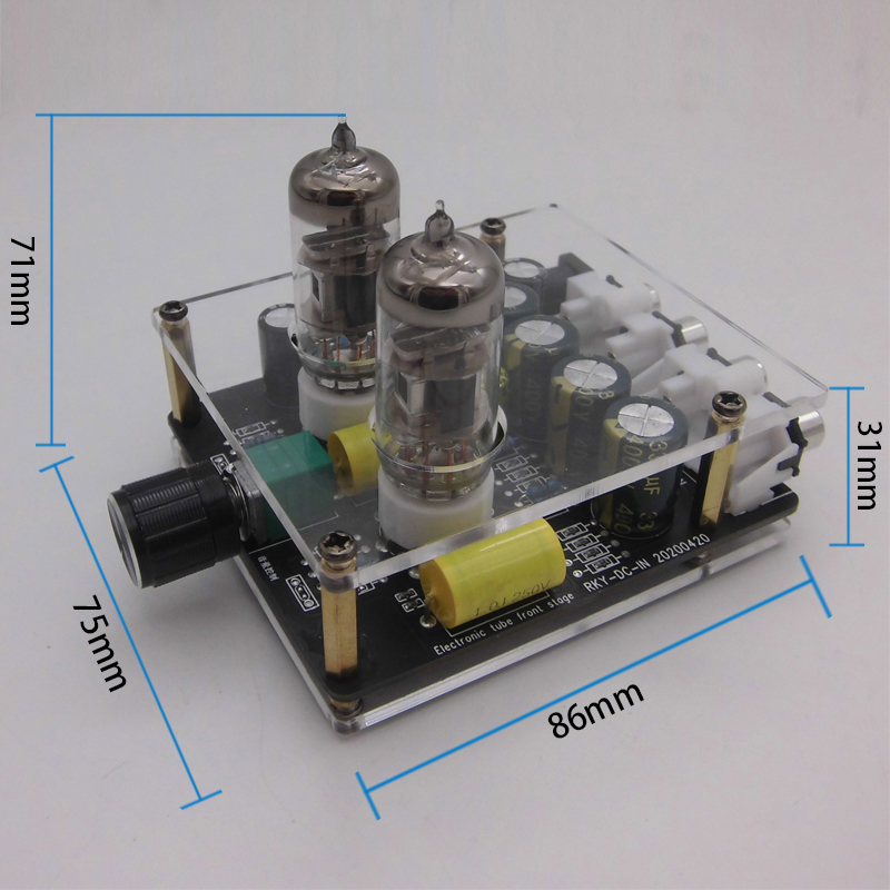 ترقية 6K4/6A2 أنبوب مكبر للصوت - مراجعة Tube Amplifier Part وسعره