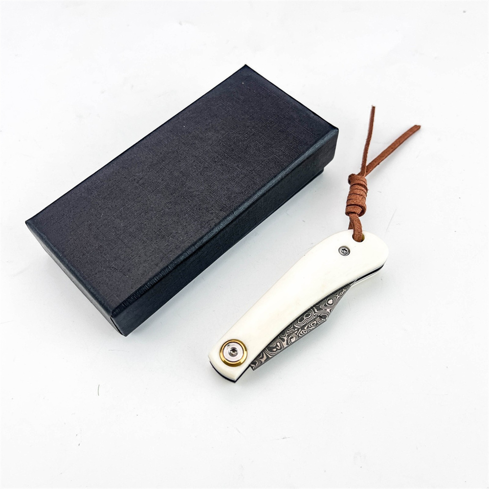 سكين دمشقي قابل للطي بتصميم عت - مراجعة Vintage Collectible Knife وسعره