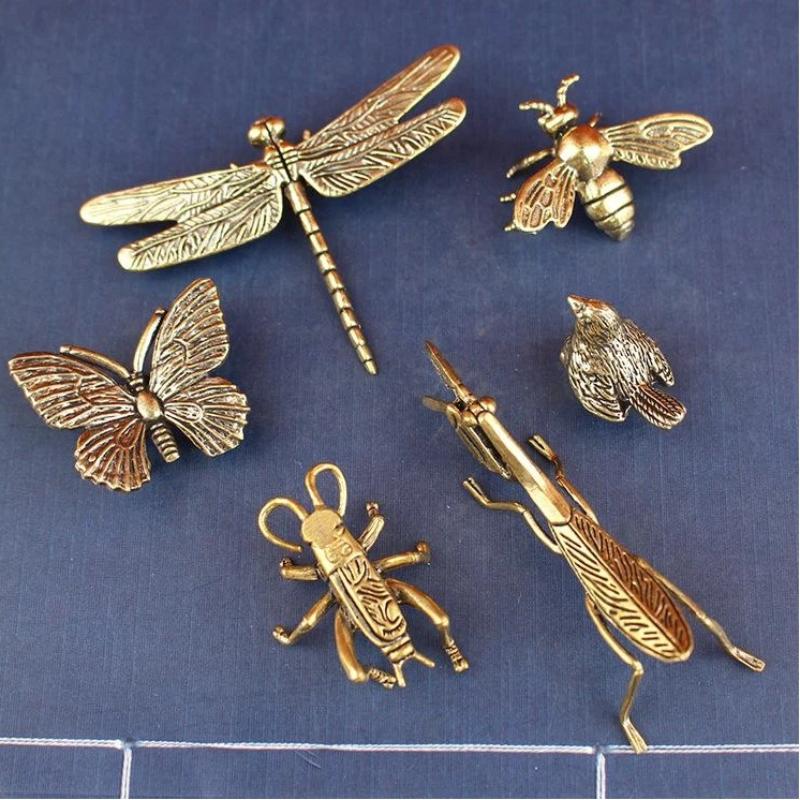 تماثيل حشرات صغيرة من النحاس ب - مراجعة Vintage Fairy Figurines Collectible وسعره