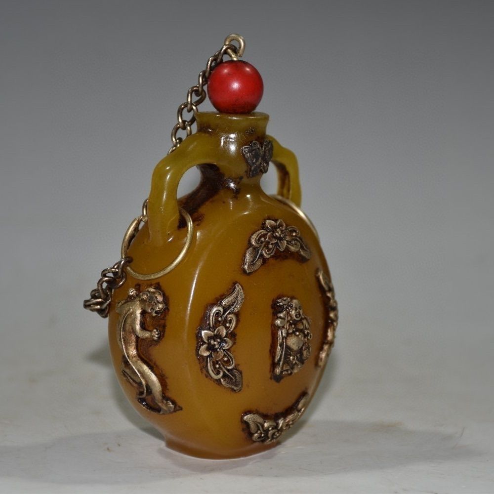 زجاجة نشوق عتيقة منحوتة من الك - مراجعة Vintage Collectible Bottles وسعره
