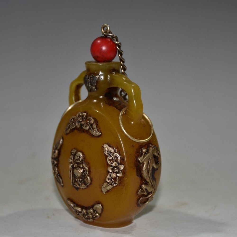 زجاجة نشوق عتيقة منحوتة من الك - مراجعة Vintage Collectible Bottles وسعره