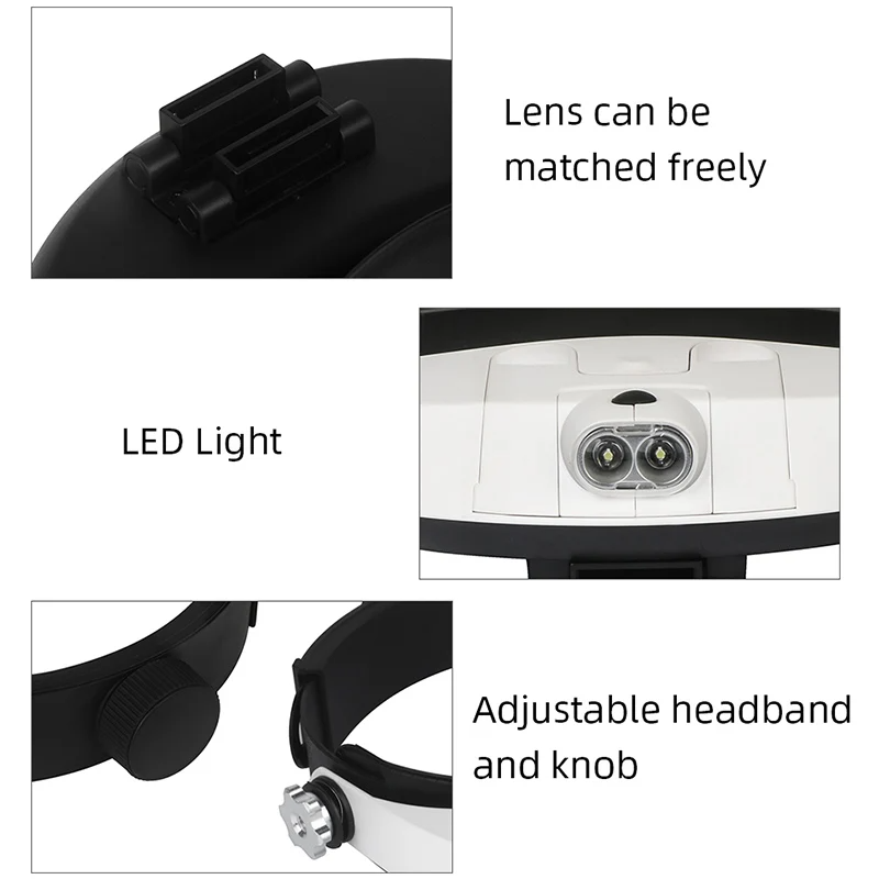نظارات لحام مكبرة مع عصابة رأس - مراجعة Darkroom Enlarger Lens وسعره