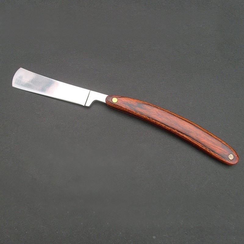 مقبض خشبي عتيق بحافة مستقيمة م - مراجعة Vintage Collectible Knife وسعره
