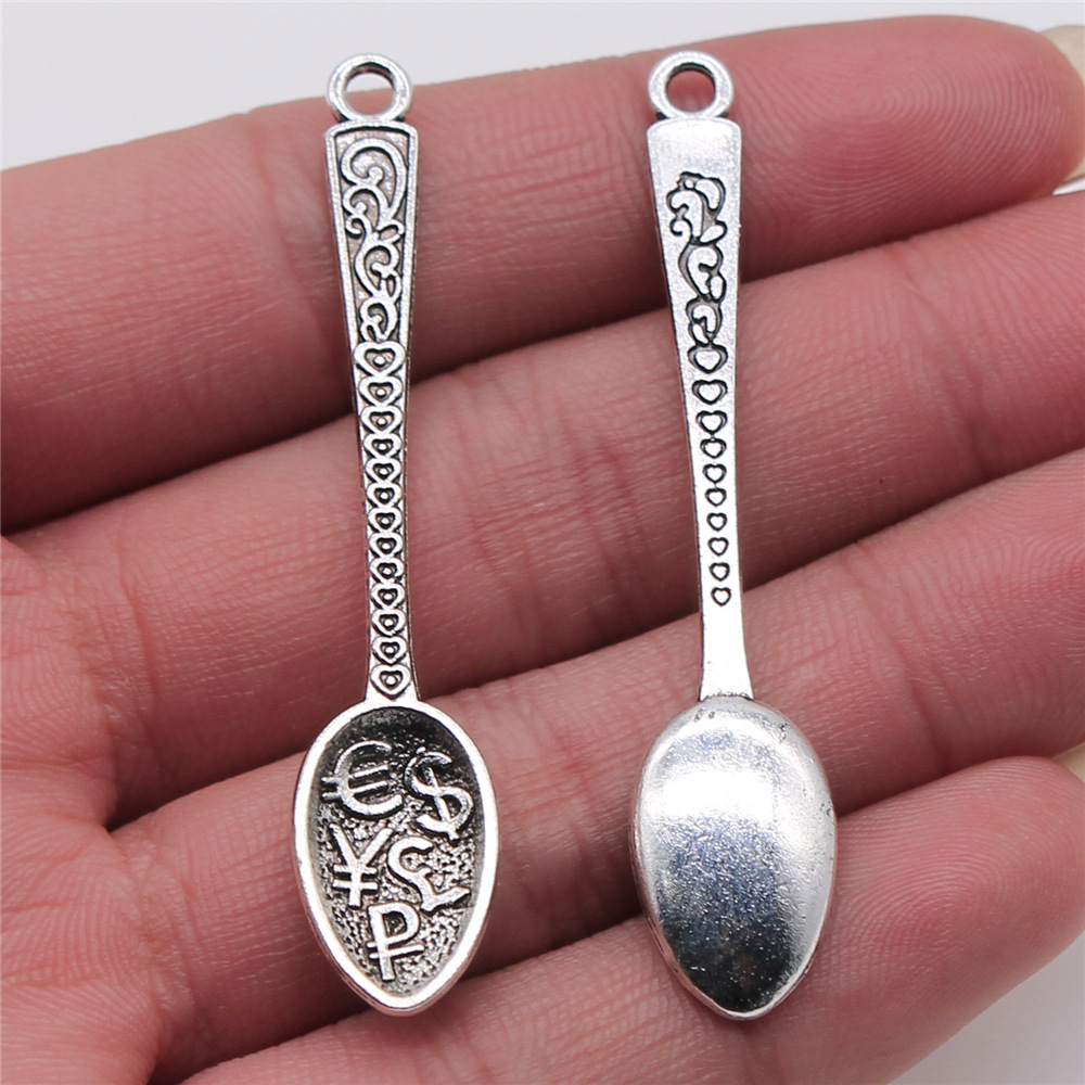IFOCUS 10 قطعة/الوحدة ملعقة غن - مراجعة Vintage Collectible Spoons وسعره