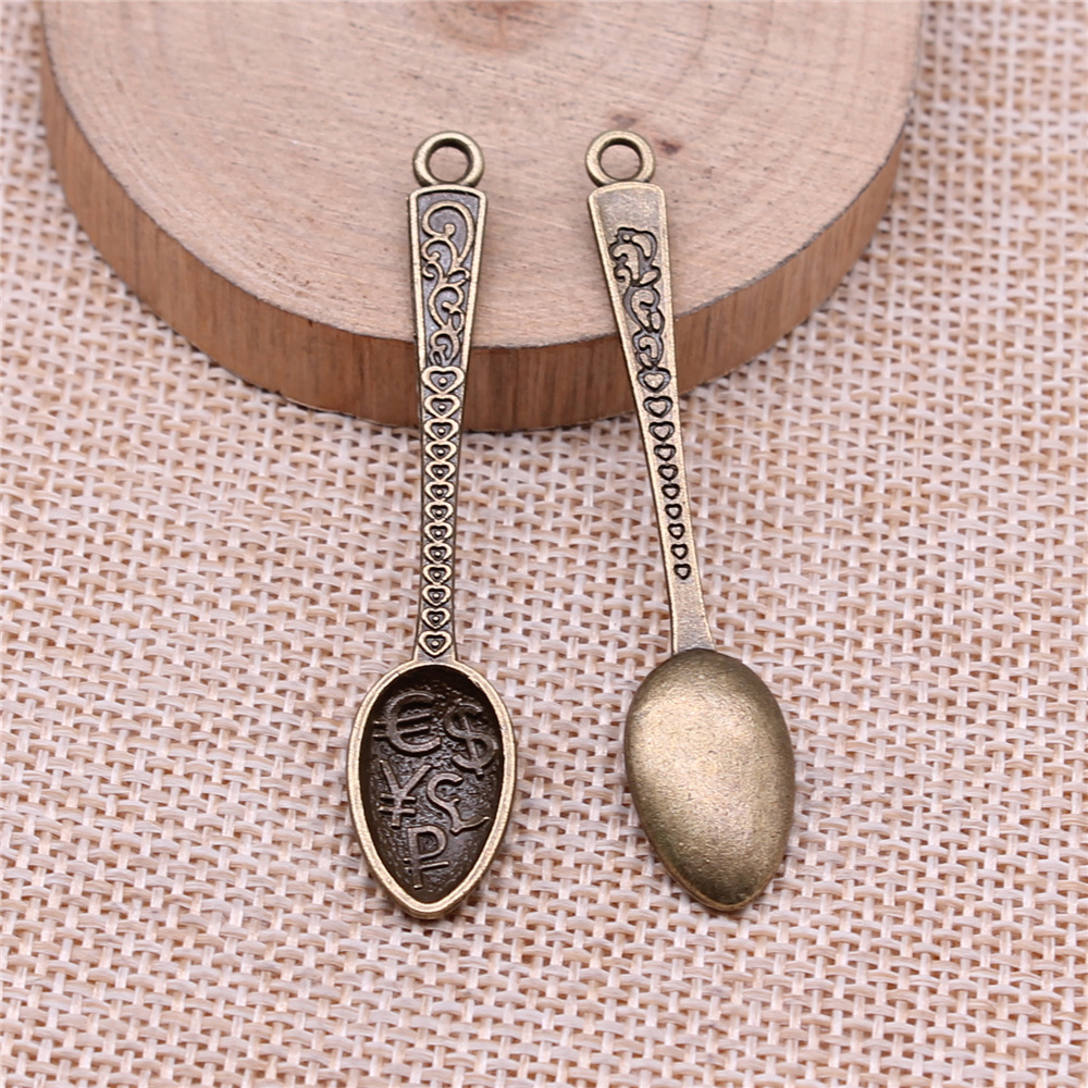 IFOCUS 10 قطعة/الوحدة ملعقة غن - مراجعة Vintage Collectible Spoons وسعره