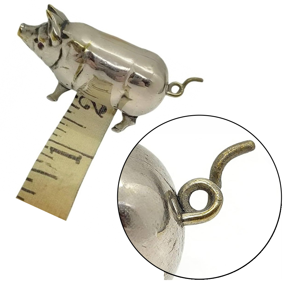 شريط قياس على شكل خنزير عتيق - - مراجعة Collectible Vintage Tools وسعره