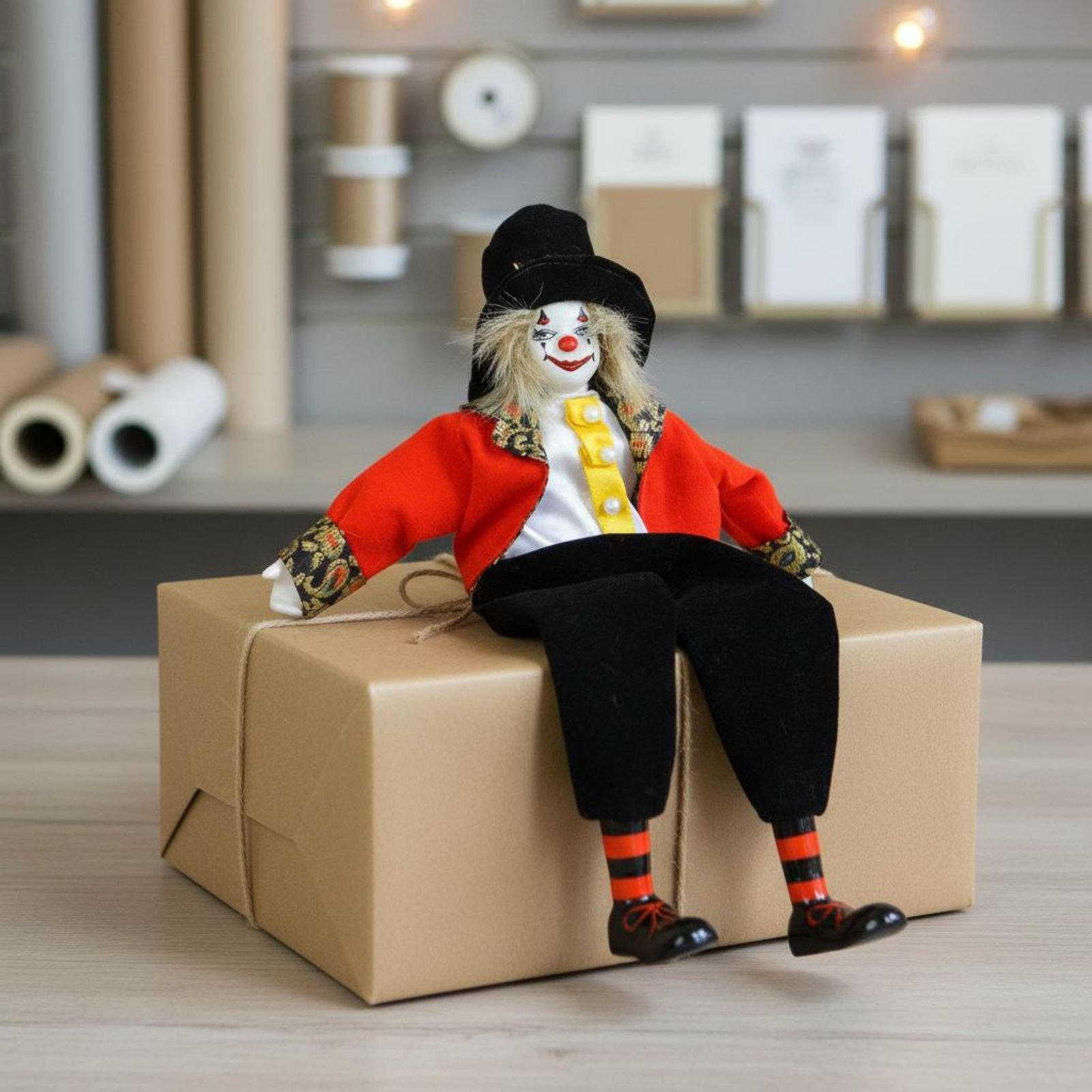 دمية مهرج ناعمة الساقين، قطعة  - مراجعة Vintage Collectible Porcelain Dolls وسعره
