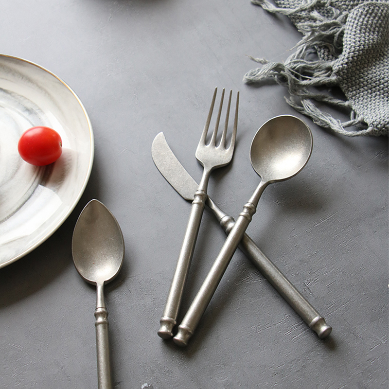 الرجعية فرك 304 الفولاذ المقاو - مراجعة Vintage Collectible Spoons وسعره