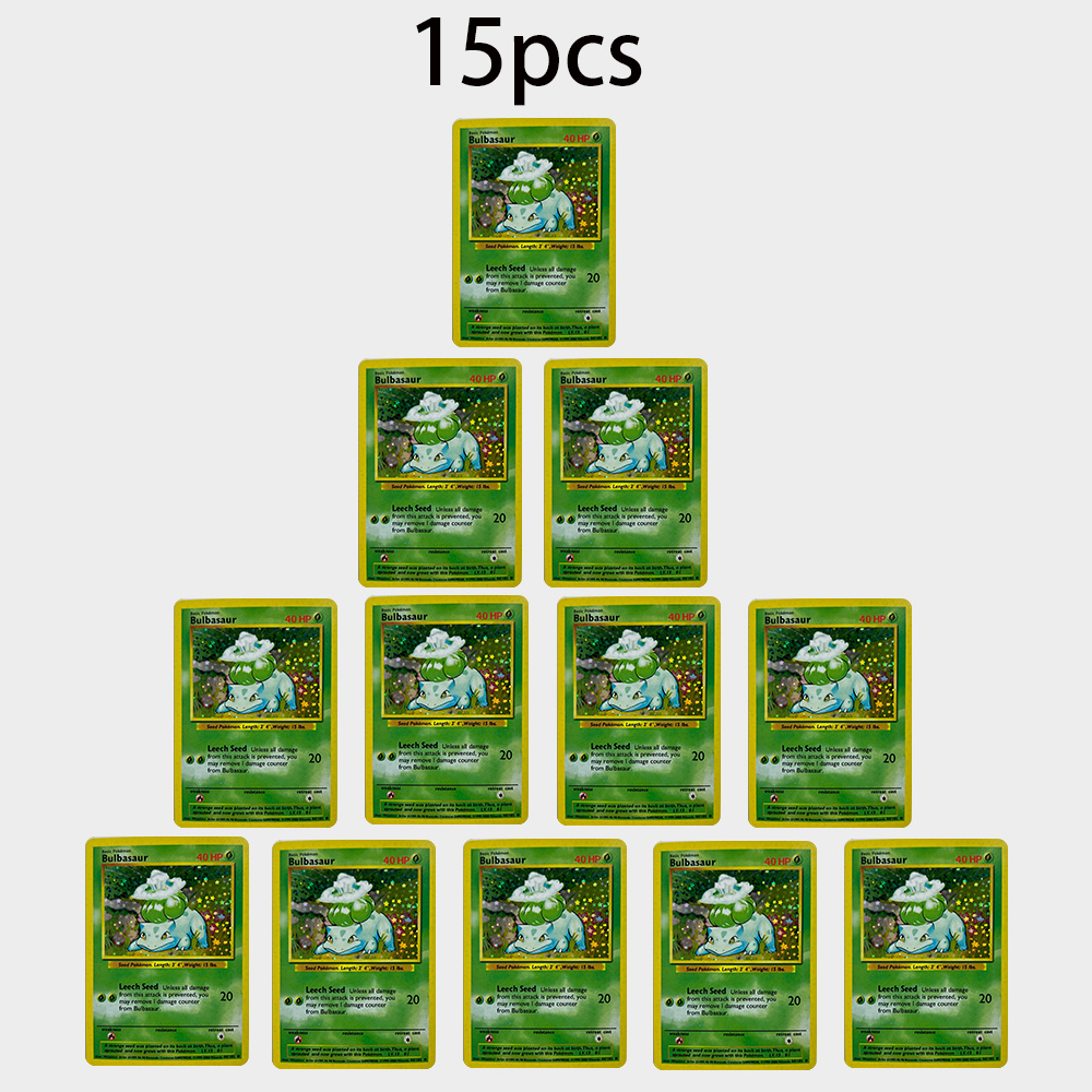 بطاقات PTCG TCG قابلة للتخصيص، - مراجعة Vintage Pokemon Collectible وسعره