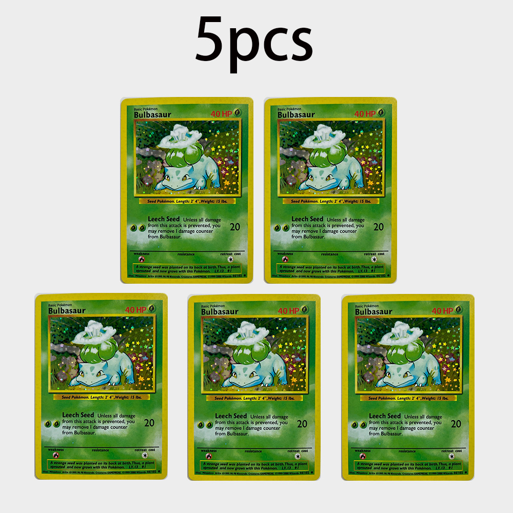 بطاقات PTCG TCG قابلة للتخصيص، - مراجعة Vintage Pokemon Collectible وسعره