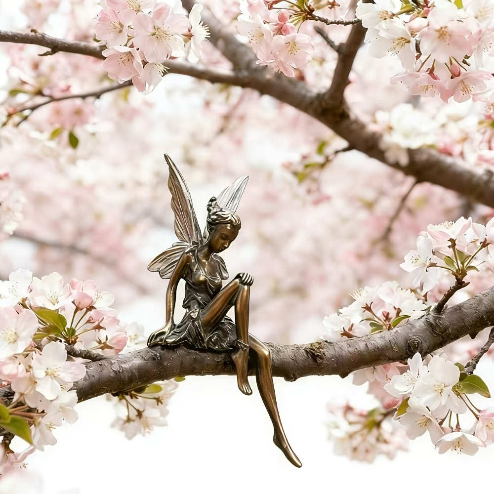 تمثال خيالي من الراتنج بتصميم  - مراجعة Vintage Fairy Figurines Collectible وسعره