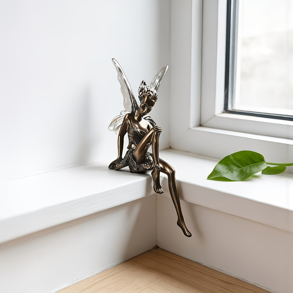 تمثال خيالي من الراتنج بتصميم  - مراجعة Vintage Fairy Figurines Collectible وسعره
